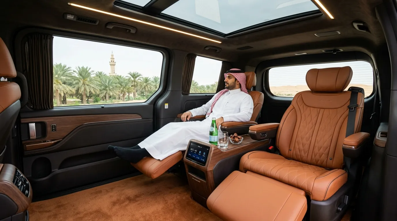 Hyundai Staria VIP interior cabin