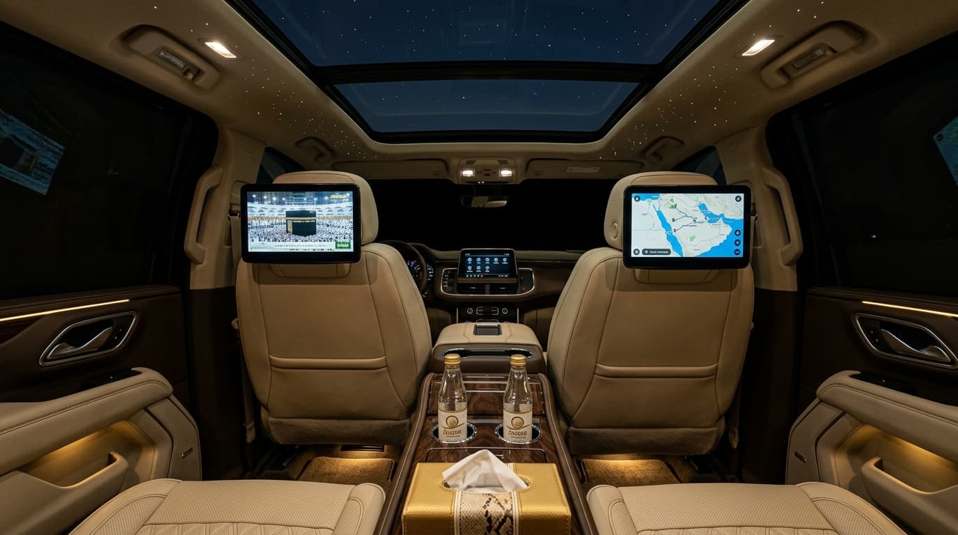 GMC Yukon XL VIP interior cabin