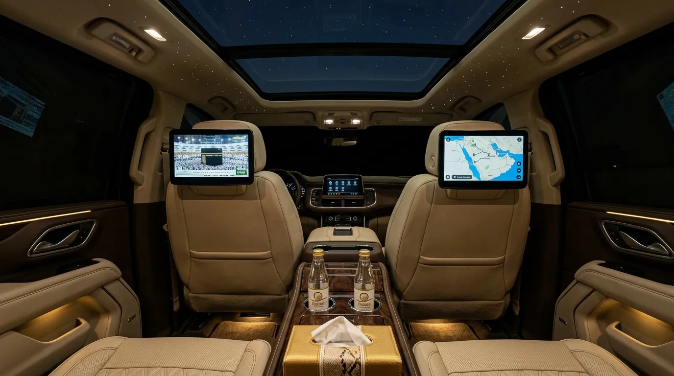 GMC Yukon XL VIP interior cabin